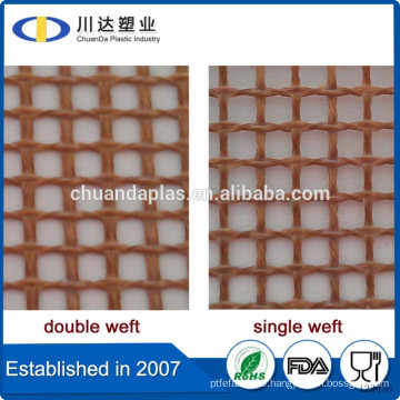 China supplier ptfe coated imported fiberglass mesh Conveyor Belt with joint connection